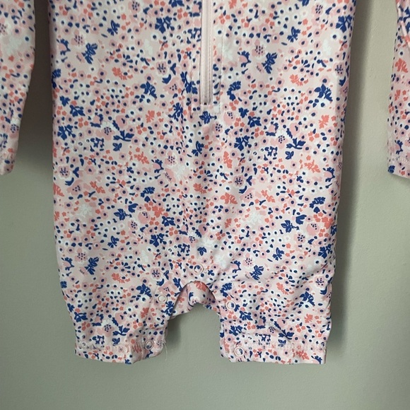 Eddie Bauer Pink & Purple Full Swimsuit Size 18 Months - Picture 4 of 7